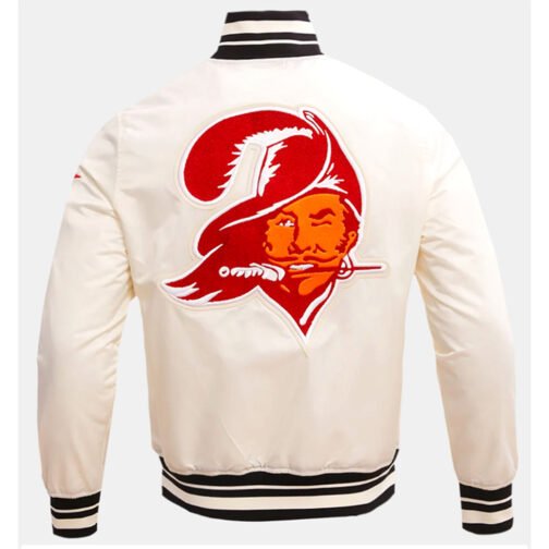 Tampa Bay Buccaneers Retro Classic Rib Jacket - Image 3