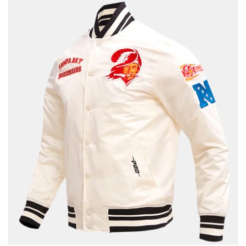 Tampa Bay Buccaneers Retro Classic Rib Jacket - Image 7