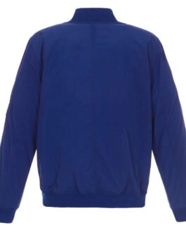 Lightweight Tampa Bay Lightning Blue Nylon Bomber Jacket
