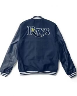 Varsity Tampa Bay Rays Blue Jacket
