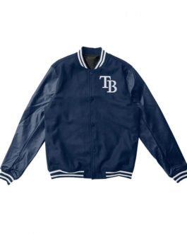 Varsity Tampa Bay Rays Blue Jacket