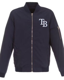 Tampa Bay Rays Bomber Nylon Jacket