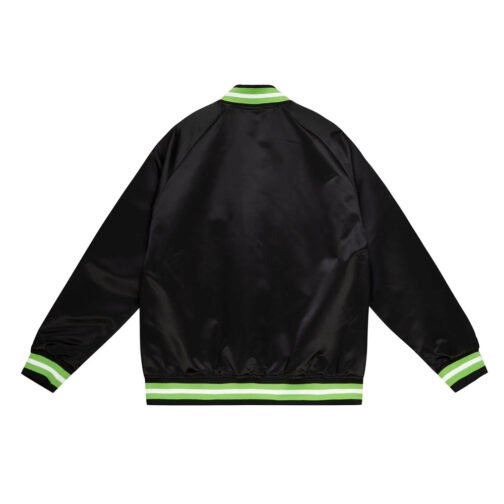 Tampa Bay Rays Devil Rays Black Satin Jacket - Image 2