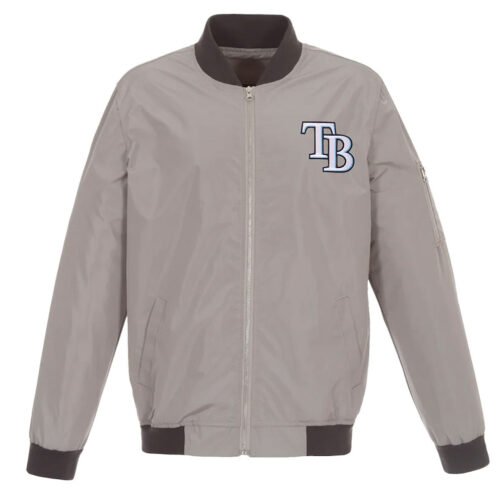 Tampa Bay Rays Bomber Nylon Jacket - Image 2