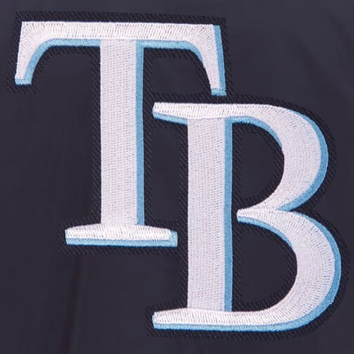 Tampa Bay Rays Bomber Nylon Jacket - Image 3