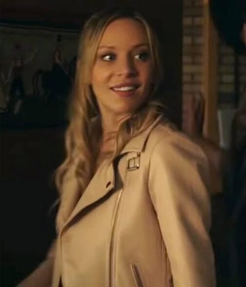 Tankhouse Tara Holt Light Pink Leather Jacket - Image 5