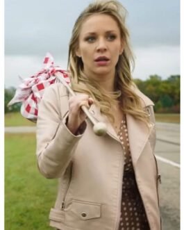 Tankhouse Tara Holt Light Pink Leather Jacket