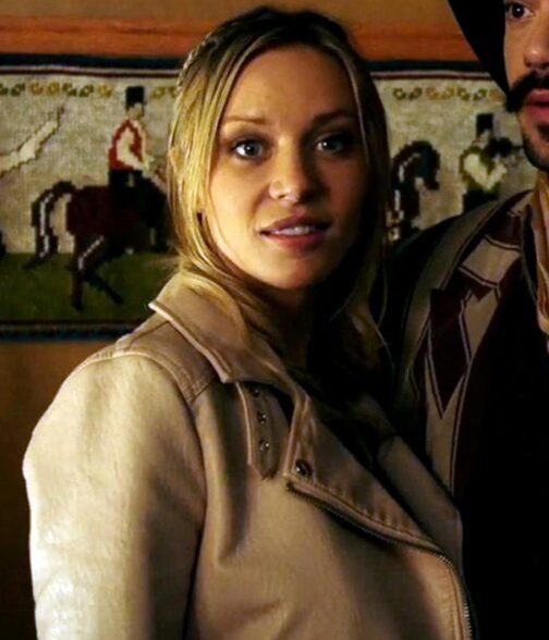Tankhouse Tara Holt Light Pink Leather Jacket - Image 4