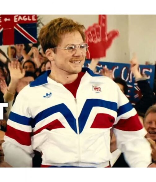 Taron Egerton Eddie The Eagle Great Britain Jacket - Image 6