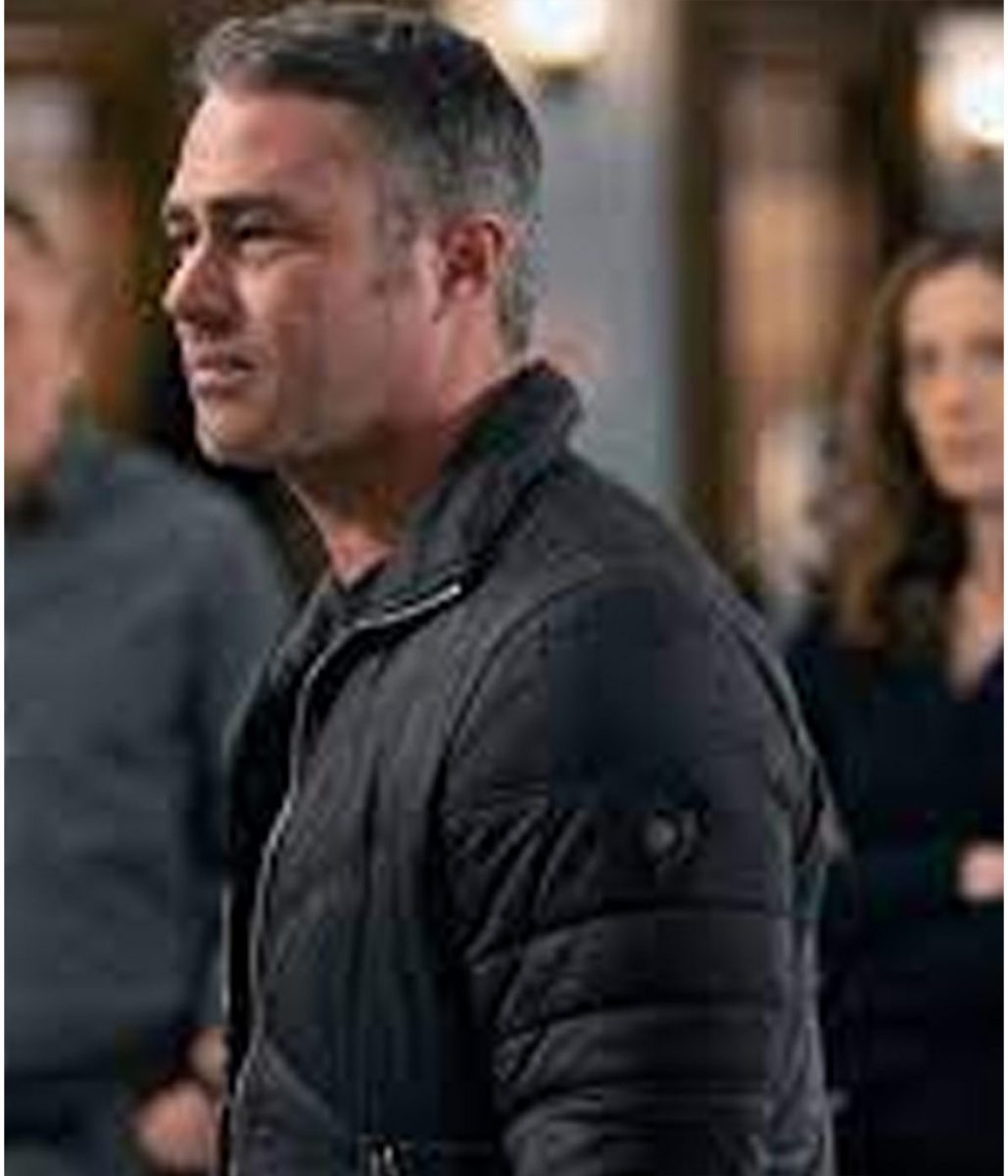 Chicago Fire Taylor Kinney Black Puffer Jacket - Image 8