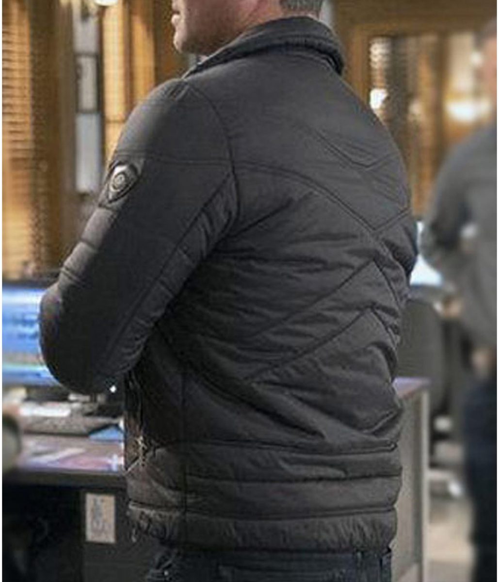 Chicago Fire Taylor Kinney Black Puffer Jacket - Image 5