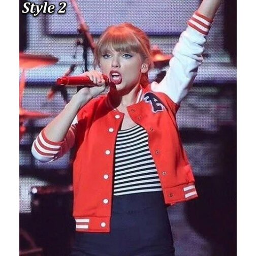 Taylor Swift 22 Concert Letterman Jacket - Image 4