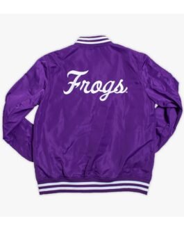 TCU Horned Frogs Purple Bomber Jacket
