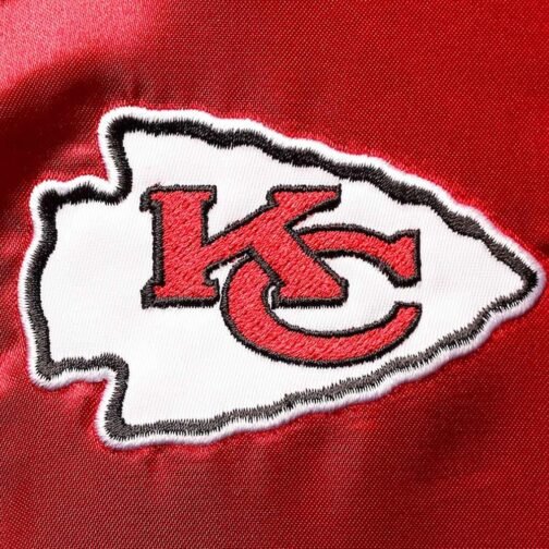 Kansas City Chiefs Team 2.0 Satin Jacket - Image 4