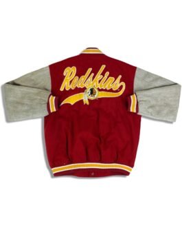 Team Collection 1980’s Washington Redskins Logo Varsity Jacket