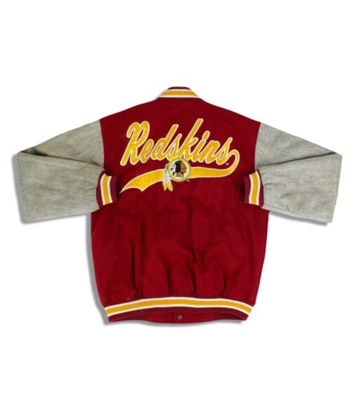 Team Collection 1980’s Washington Redskins Logo Varsity Jacket - Image 2