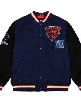 Chicago Bears Team Legacy Varsity Jacket