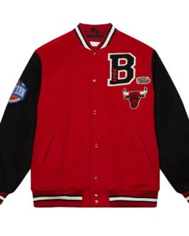 Chicago Bulls Team Legacy Varsity Jacket