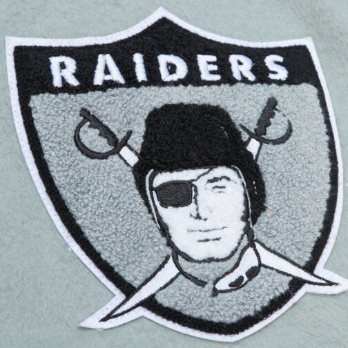 Oakland Raiders Team Legacy Varsity Jacket - Image 4