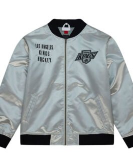 LA Kings Team OG 2.0 Silver Satin Jacket