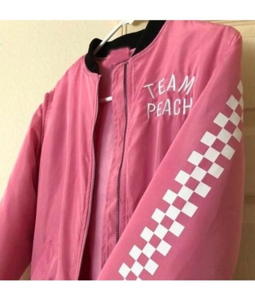 Super Nintendo Team Peach Bomber Jacket - Image 5