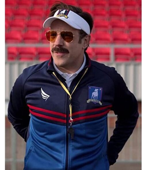 Ted Lasso Jason Sudeikis Blue Jacket - Image 10