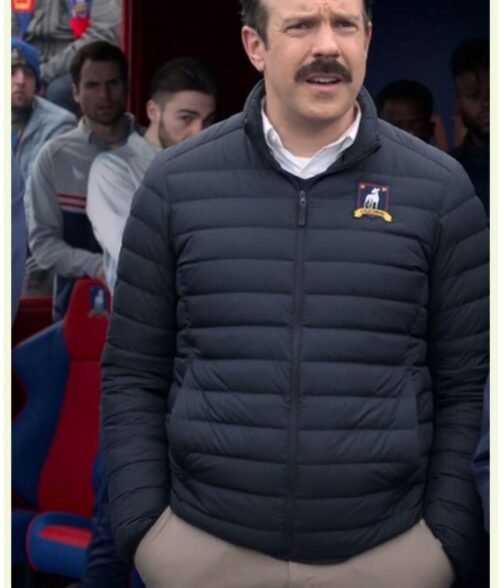 Ted Lasso Jason Sudeikis Season 02 Puffer Jacket - Image 9