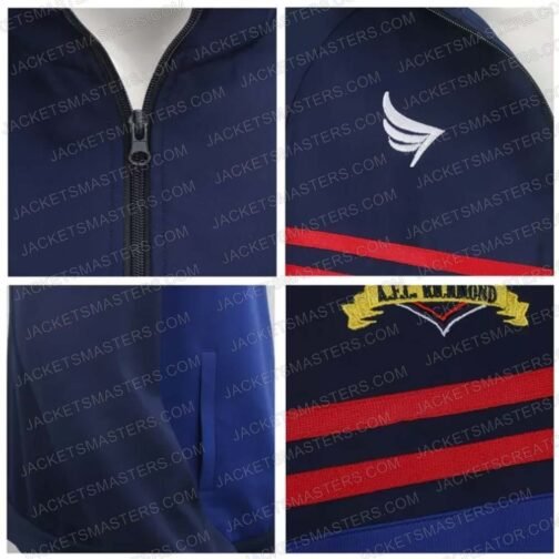 Ted Lasso Jason Sudeikis Blue Jacket - Image 9