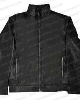 Westworld S04 James Marsden Black Leather Jacket