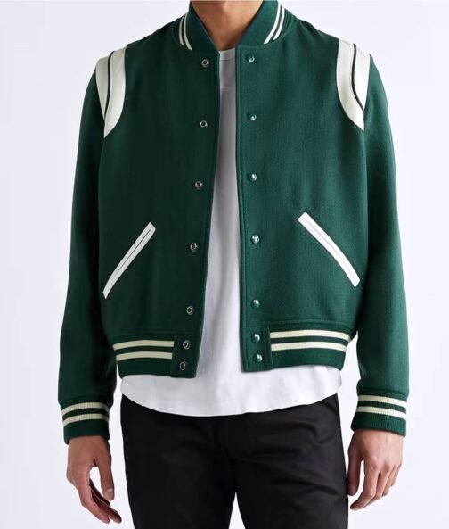 SLP Teddy Varsity Wool Jacket - Image 23