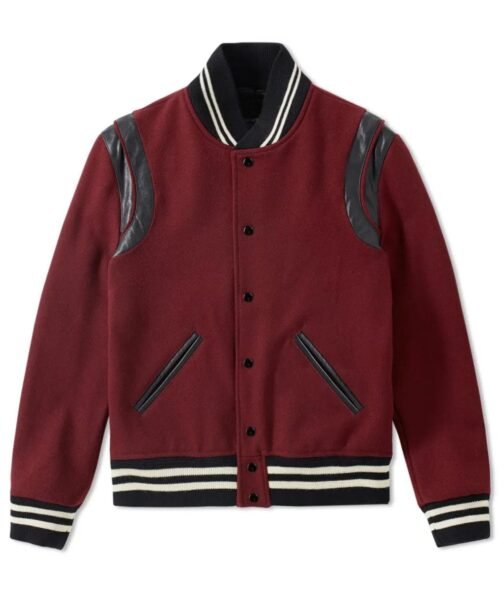 SLP Teddy Varsity Wool Jacket - Image 8