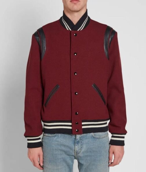 SLP Teddy Varsity Wool Jacket - Image 27
