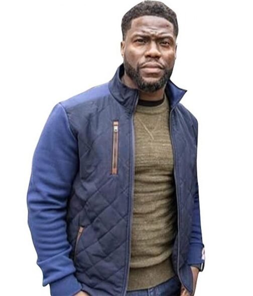 The Man from Toronto Teddy Nilson Blue Quilted Jacket - Image 2
