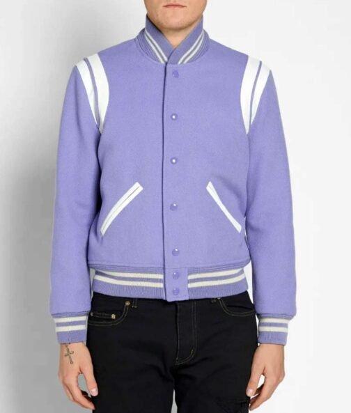 SLP Teddy Varsity Wool Jacket - Image 28