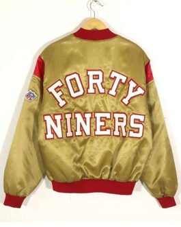 80’s San Francisco 49ers Teddy Satin Jacket