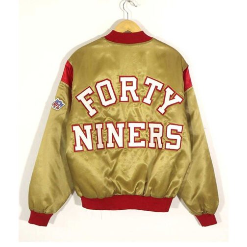 80’s San Francisco 49ers Teddy Satin Jacket