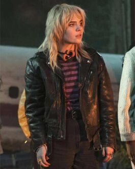 Sophie Thatcher Yellowjackets Leather Jacket