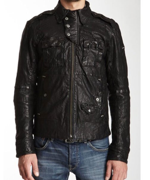 Tyler Hoechlin Teen Wolf Leather Jacket - Image 3