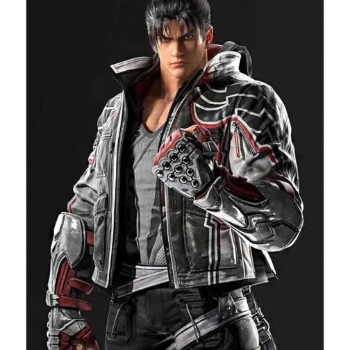 Tekken 8 Jin Kazama Leather Jacket - Image 4
