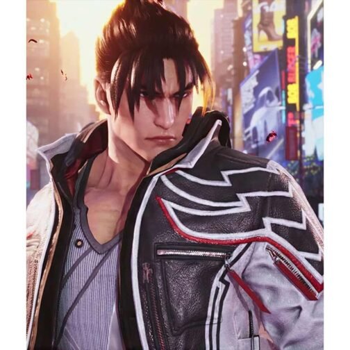 Tekken 8 Jin Kazama Leather Jacket - Image 5