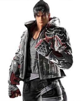 Tekken 8 Jin Kazama Leather Jacket