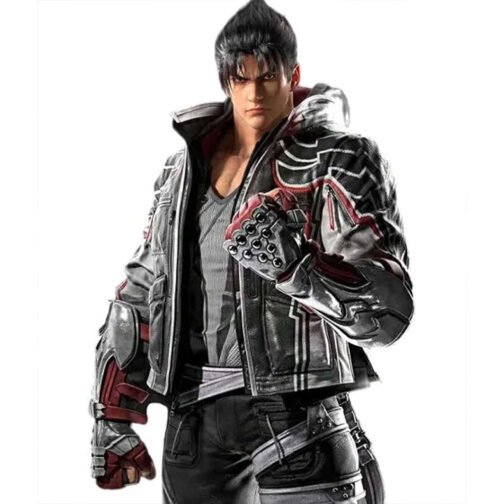 Tekken 8 Jin Kazama Leather Jacket - Image 2