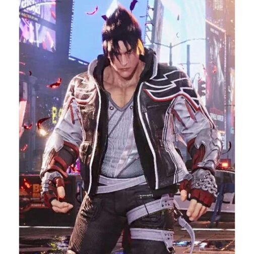 Tekken 8 Jin Kazama Leather Jacket - Image 6