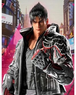 Tekken 8 Jin Kazama Leather Jacket