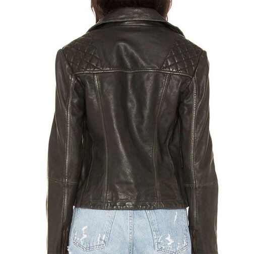 Tell Me Lies Sonia Mena Black Leather Jacket - Image 3
