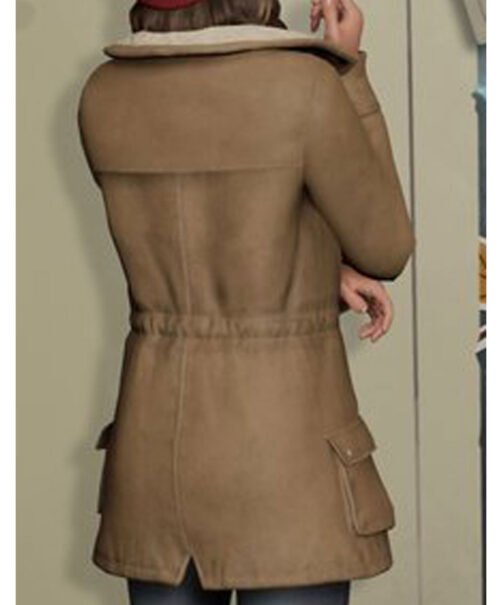 Alyson Ronan Tell Me Why Brown Coat - Image 2