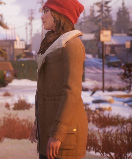 Alyson Ronan Tell Me Why Brown Coat - Image 4
