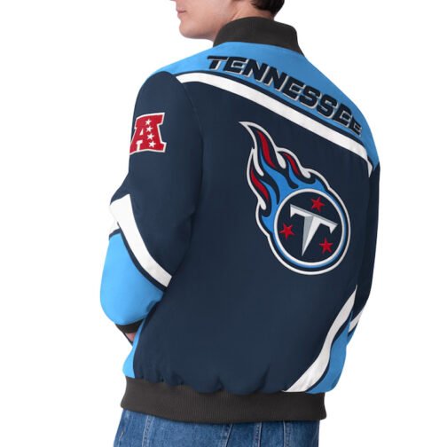 Tennessee Titans Maximum Racing Navy Jacket - Image 2
