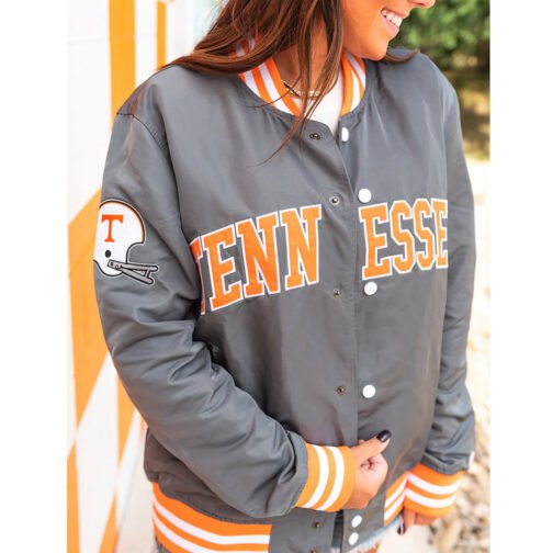 Tennessee Volunteers Smokey Grey Bomber Jacket - Image 6