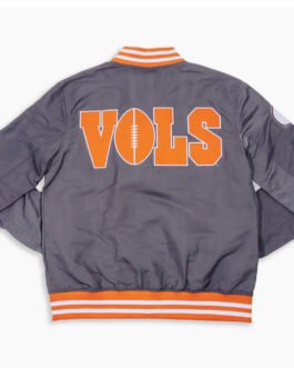 Tennessee Volunteers Smokey Grey Bomber Jacket
